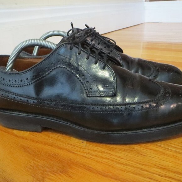 Vintage Allen Edmonds Oxford Dress Shoes Size 9 - Picture 7 of 15